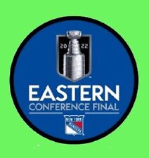 2022 NHL PLAYOFFS PUCK NEW YORK RANGERS NY EASTERN CONFERENCE STANLEY CUP FINAL? picture