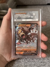 Pokemon Ursaluna V Silver Tempest 2022 102 - Ace 9 Mint picture