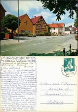 Neuendettelsau Main Street, Löhe House, Missionary Work, VW Golf Car 1970 picture