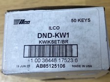 ILCO DND-KW1 Key Blanks 50 Keys Per Box picture