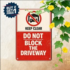 No Parking Active Driveway Tow Away Zone Traffic Safety Sign Metal Sign 8x12 picture