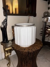 Vintage Antique 1920s-30s Art Deco Milk Glass Skyscraper picture