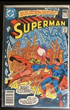 Superman #338 Newsstand 1979 Supergirl & Brainiac DC Comics 40th Anniversary  picture