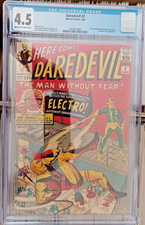 Daredevil 2, CGC 4.5, Very Good+, VG+, 2nd Daredevil, Electro, Fantastic Four picture