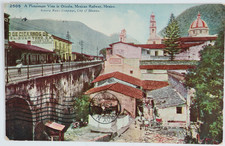 Vintage 1908 Orizaba Mexico Postcard Mexican Railway El Buen Tono Cigar Ad picture