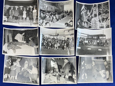 WWII Paratrooper French Orphan Christmas Santa Cherbourg France Photo picture