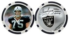 HOWIE LONG / OAKLAND RAIDERS - POKER CHIP - GOLF BALL MARKER ***SIGNED*** picture