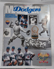 Vintage 1990 MLB LA Dodgers Magazine Volume 3 Number 1 Centennial Issue picture