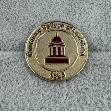 Centenary College Of Louisiana Magale Library Bell Tower Pin Pinback #66936 picture
