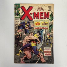 Marvel Comics The X-Men #38 (Nov 1967) FN- Stan Lee, Jack Kirby Cover  Vintage picture