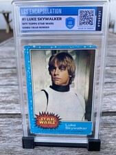 1977 Topps Star Wars #1 Luke Skywalker Mark Hamill LCS Encapsulated not graded picture