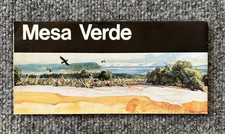 Mesa Verde National Park Official Map And Guide 1990s Colorado Travel picture