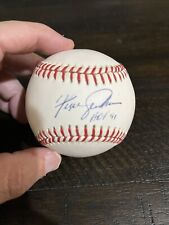 Fergie Jenkins signed National League Baseball w/“HOF 91” inscription; JSA COA picture