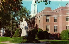 Vintage Postcard- Statue of Noah Webster, West Hartford, CT. picture