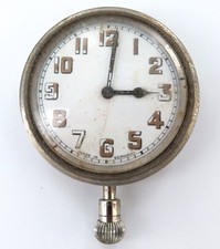c1920s / 1930s German Made Car Clock. Fixer or Parts. picture