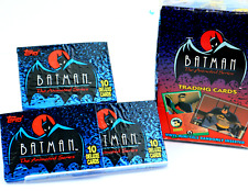 1993 Topps Batman The Animated Series Series Card Wax Packs Sealed NM condition picture