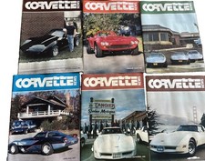 Vintage 1980 Corvette News Magazine Complete Year Set Lot 6 Issues C3 Stingray picture