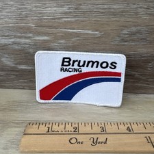 Brumos Racing Embroidered IMSA Patch Approx 4x2 Inch New With Adhesive Backing picture