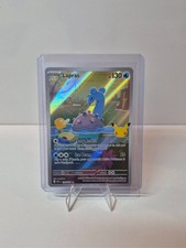 Pokemon 30th Anniversary Lapras 131/128 Illustration Rare Holo English NM picture