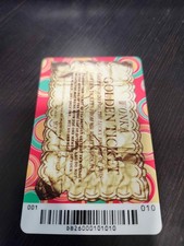 Dave And Busters Golden Ticket - Willy Wonka Coin Pusher Arcade Game picture