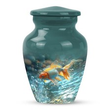 Golden Fish Commemoration - Cremation Expression Keepsake picture