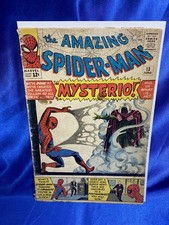 Amazing Spider-Man #13 - 1st Appearance Mysterio Complete Low Grade Marvel 1964 picture