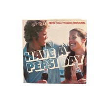 Vintage 1977 Pepsi-Cola Have A Pepsi Day Radio Promo Vinyl Record & Scripts BBDO picture