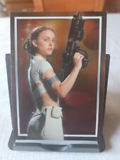 Star Wars Attack of the Clones 2002 Topps UK Character Foils Padme Amidala C3 picture