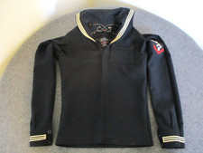 WWII US NAVY JUMPER CUSTOM UNIFORM LIBERTY CUFF FISH EMBROIDERY SAVAGES PORTLITE picture