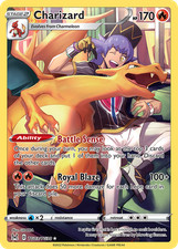 Pokemon Charizard TG03/TG30 Holo Lost Origin Trainer Gallery NM picture