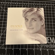 1999 Princess Diana Royal Mint 5 Pounds Uncirculated Memorial Coin Memorabilia picture