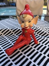 Vintage 1950s RELCO THAMES Red Pixie Elf CHRISTMAS 6