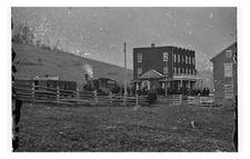 Hanover Junction Pennsylvania Passenger Train Standard Postcard picture