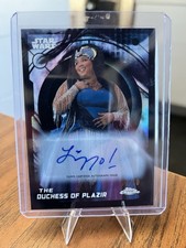 2026 Topps Chrome Star Wars The Duchess Of Plazir-Lizzo Auto /10 picture
