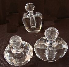 3 Vintage Designs, Glass Perfume Bottle, 3