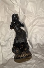 Antique Hula Girl 1975 Made In Hawaii With Lava picture