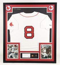 Carl Yastrzemski Custom Framed Red Sox Jersey w AUTOGRAPHED SLAB***FREE SHIPPING picture