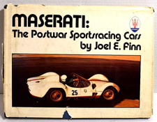 Maserati: The Postwar Sportstacing Car *SIGNED* Joel E. Finn 1977 1st Edition picture