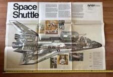 VINTAGE NASA 1978 Space Shuttle Original Poster picture