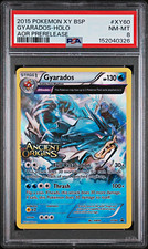 Pokémon XY Ancient Origins Gyarados Prerelease Holo #XY60 PSA 8 Cert 152040326 picture