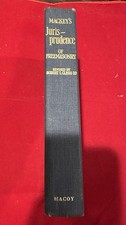 Mackey's Jurisprudence Of Freemasonry Robert I. Clegg 1980 Hardcover picture