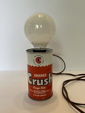 Vintage Orange Crush collectable light late 1960's very good condition  picture