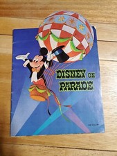 Vintage 1969-70 'Disney on Parade' Souvenir Program Book × 2 picture