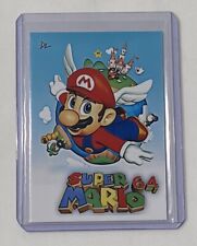 Super Mario 64 Limited Edition Artist Signed Nintendo Classic Trading Card 4/10 picture