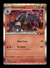 Houndoom 034/198 Holo BOOster Trick Or Trade 2023 Pokemon Trading Card TCG picture