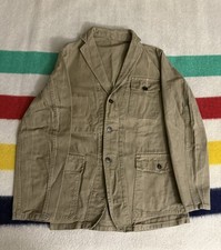 Vintage 40s 50s Indochina War Jacket French Army Military 1946-1954 Small Medium picture