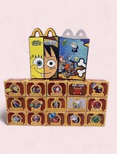 One Piece x SpongeBob Collectible McDonald’s full set Of 15 picture