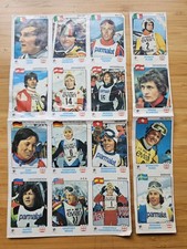 [RARE] Panini INNSBRUCK '76 Figure Sheet Set 2 - Total 16 Figures picture