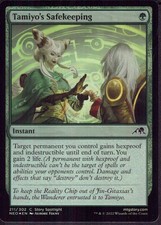 MTG 4x PLAYSET Tamiyo's Safekeeping FOIL Kamigawa: Neon Dynasty 211/302 Common picture