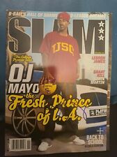 OJ MAYO SIGNED SLAM MAGAZINE USC GRIZZLIES TWOLVES W/COA+PROOF RARE WOW picture